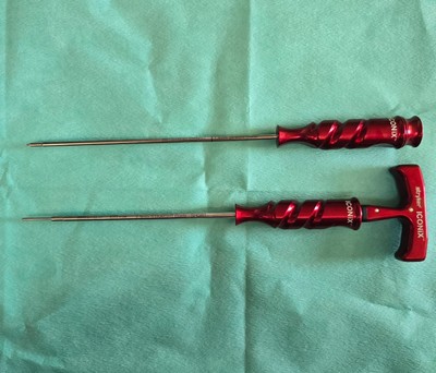 Stryker Iconix Setzgeräte/Pfriem  für Nahtanker 