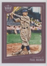 2019 Panini Diamond Kings Short Print Plum Framed Paul Waner #129 HOF uu6