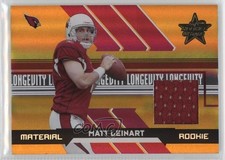 2006 Leaf Rookies & Stars Rookie Longevity Parallel Gold 8/25 Matt Leinart 11p9