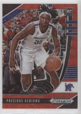 2020-21 Panini Prizm Draft Picks Ruby Wave Precious Achiuwa #8 Rookie RC 0w77