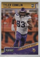 2018 Panini Playoff Rookies Goal Line Tyler Conklin #256 fm0