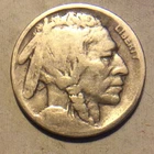 1918-D  BUFFALO NICKEL  B-74 PARTIAL WEAK DATE LOWER GRADE FREE SHIPPING