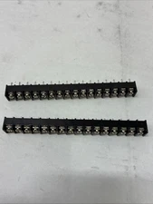 Terminal Block 2 Pack Screw Terminals Strip