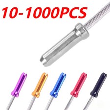 10-1000pcs Bike Cable End Caps MTB Road Brake Shift Wire Ferrules Set