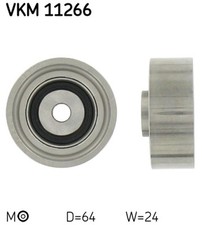 Spannrolle Zahnriemen SKF VKM 11266 für A6 AUDI C4 100 4A2 C3 4A5 64mm Avant 443