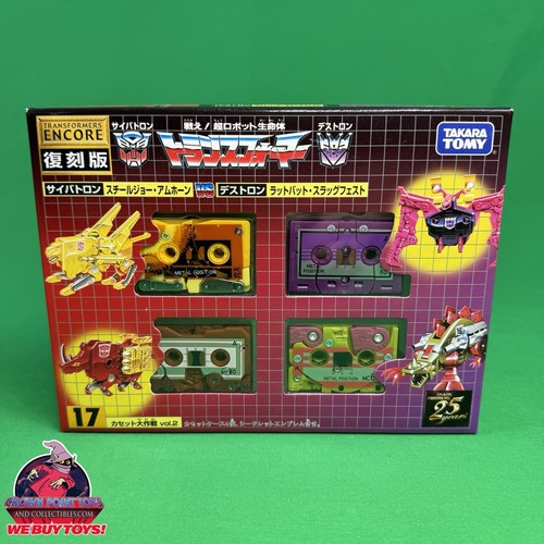 Takara Tomy G1 Transformer Encore Reissue 17 Cassettes E-hobby Vol.2 - Picture 1 of 9