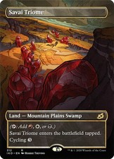 Savai Triome (Showcase) - Normal NM MTG Ikoria: Lair of Behemoths