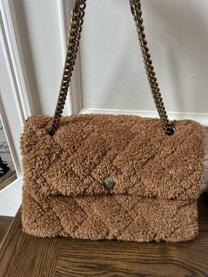 Kurt Geiger London Kensington shoulder bag XXL Teddy Shearling