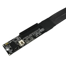M.2 NVMe to PCIe x4 Flexible Extension Cable High Speed Riser Cord K42SC-BK