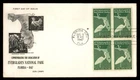 Mayfairstamps US FDC 1947 Bird Everglades Block Seminole Indian First Day Cover