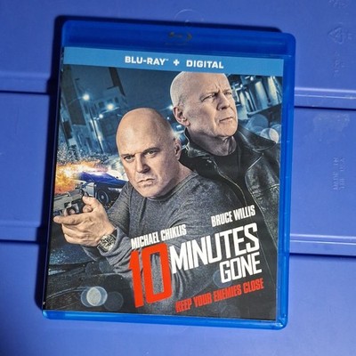 10 Minutes Gone Blu-ray Movie Michael Chiklis Bruce Willis Blu-ray Case