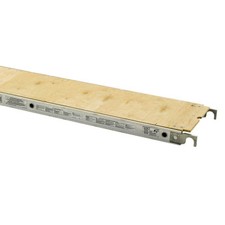 7 ft.x19 in Plywood Decked Aluma-Plank with 250 lb. Load Capacity