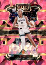 2024 Select WNBA Pink Ice Prizms #73 Dana Evans Card