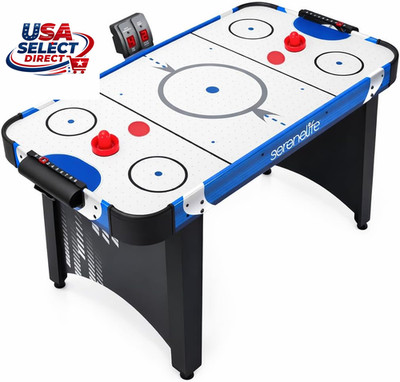 48'' Air Hockey Game Table with Digital LED Scoreboard & Accessories