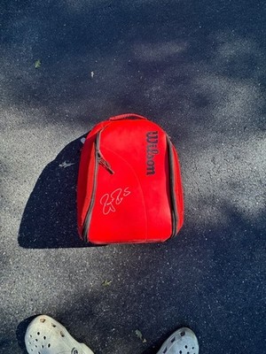 Wilson Tennis Bag with Roger Federer's Signature