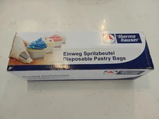 Thermohauser 5000347287 Disposable 21" Pastry Bag - Box of 100 (New)