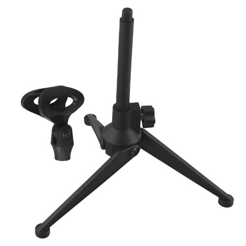 Adjustable Microphone Stand Workspace Space-saving Design Adjustable Height - Picture 7 of 12