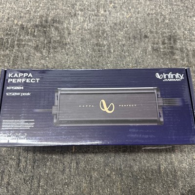Infinity Kappa Perfect KP5004 Compact 4 channel amp 75 watts RMS x 4 Brand New