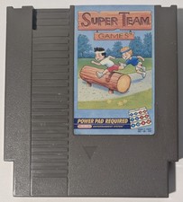 Super Team Games Nintendo Entertainment System NES Cleaned and Tested Works