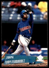 Tony Fernandez 2000 Stadium Club #174 Blue Jays MLB READ FREE SHIP AutographDen