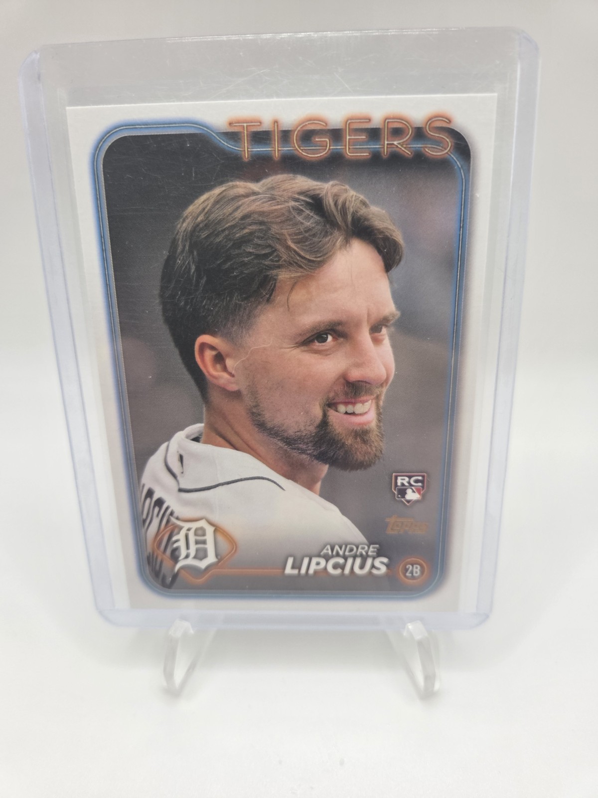 2024 Topps Series 2 - Andre Lipcius #509 Golden Mirror Image Variation (RC)