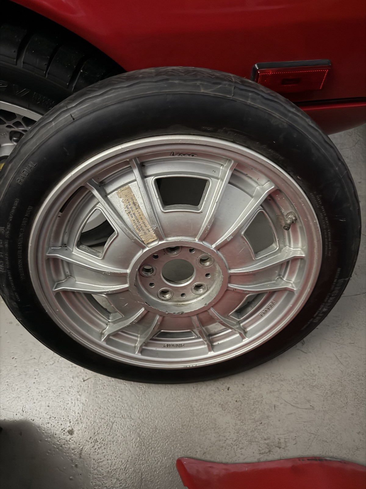 Ferrari 308 GTS/ GTB/ GT4 Spare Wheel / Tire