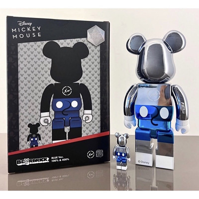 Medicom Toy fragmentdesign MICKEY MOUSE BLUE Ver. BE@RBRICK