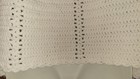 VINTAGE Custom Handmade By Renee Wilson Crochet Button Up Shawl/Wrap Cream OSFM — photo 9