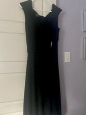 black evening dress