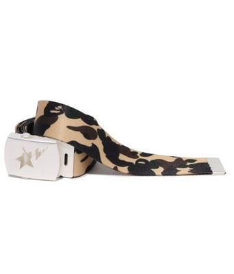 authentic a bathing ape bape 1st camo sta GI belt yellow new | eBay