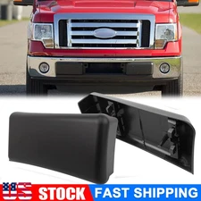 Front Bumper Guards Inserts Pads Caps Pair LH+RH For Ford F150 F-150 2009-2014