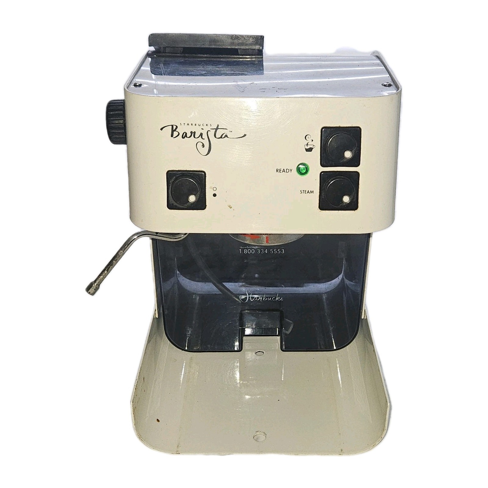 Starbucks Barista Espresso Machine SIN006 Silver Powers On No Accessories