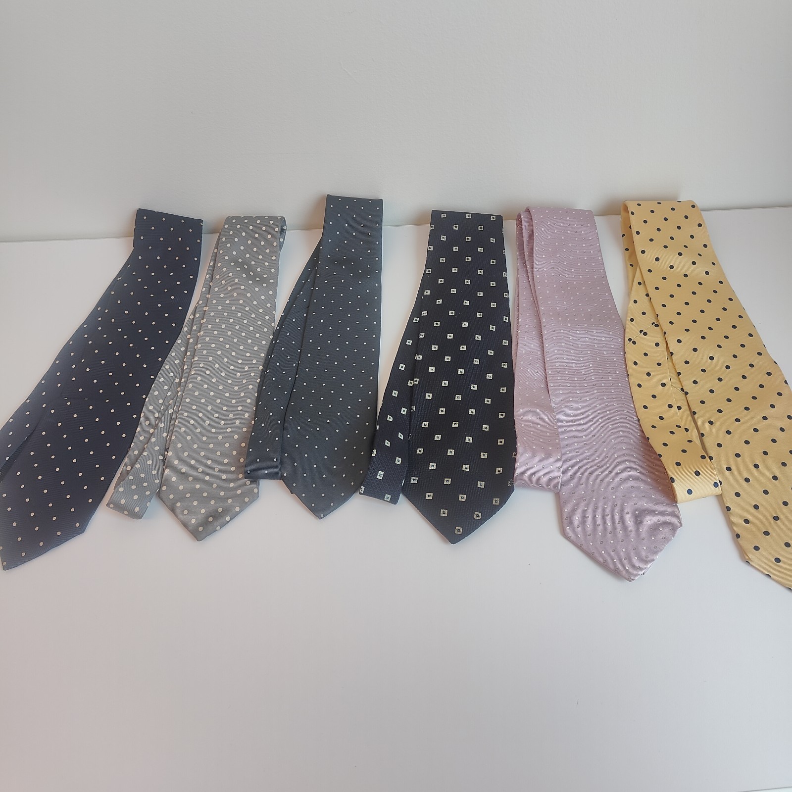 Lot of 6 Made in Various Polka Dot Patterns