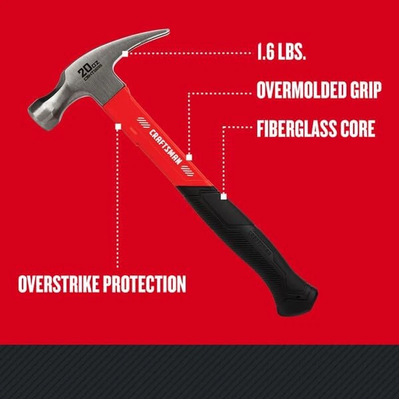 Martillo, 20 OZ fibra de vidrio uso general (CMHT51399) Foto 2 de 4