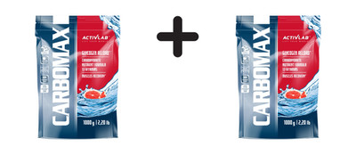 2 x Activlab CarboMax Energy Power Dynamic (1000g) Grapefruit (12,50 EUR/kg)