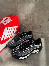 Nike Air Max Plus TN Black White Gradient Men's Retro Tuned Air Sneakers
