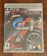 Gran Turismo 5 - PlayStation 3 PS3 Black Label - Tested Working-No Manuel