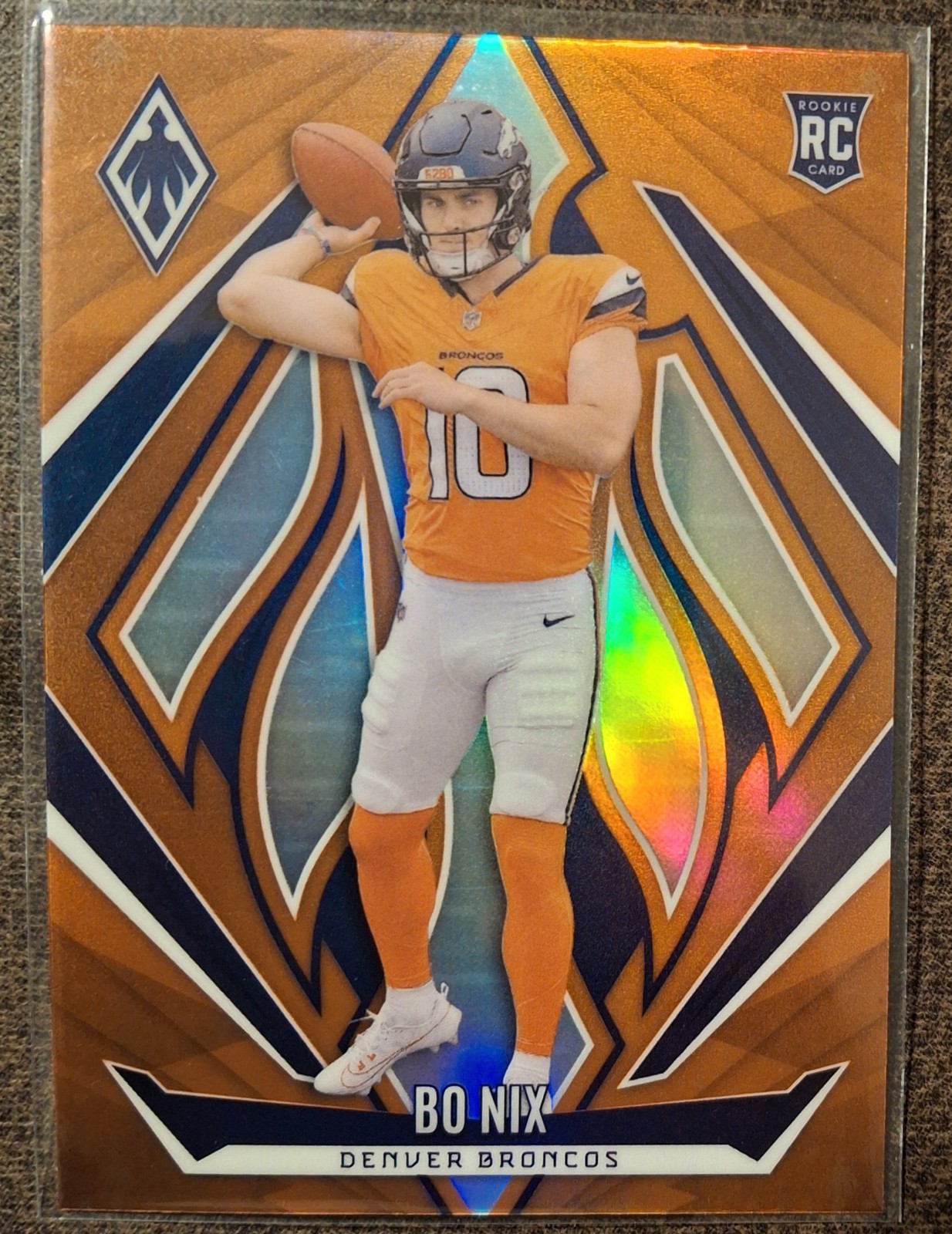 2024 Panini Phoenix - Rookies Bo Nix #159 Orange (RC)