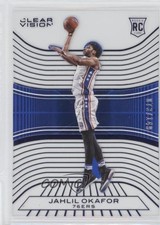 2015 Clear Vision Rookies Blue 73/149 Jahlil Okafor (White Jersey Variation) 9l4