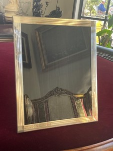 Tiffany & Co. Sterling Silver 10"x8" Picture Frame with Incised Line Border