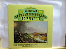 SALLI TERRI: SOPNGS OIF THE AMERICAN LAND - ANGEL 12" LP 36085 NEAR MINT