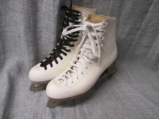 Jackson Ultima Glacier 120 Figure Skates White  Women's Size 10