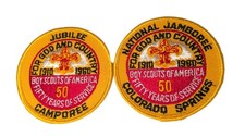 Boy Scout BSA National Jambourine Jubilee Lot...