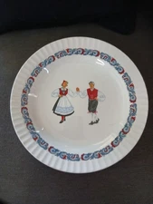 Norwegian Figgjo Handanger Dancers Salad/soup dish