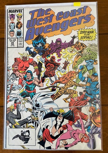 West Coast Avengers #28 (Marvel Comics January 1988)