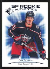 2021-22 SP Blue #108 Cole Sillinger