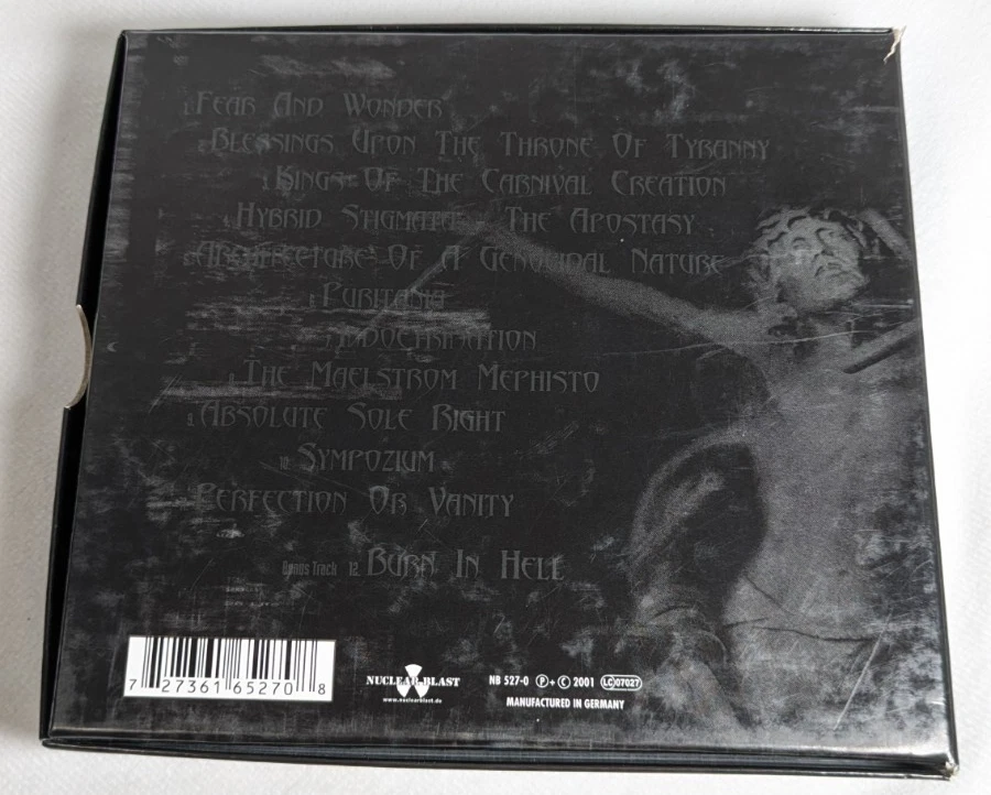 Dimmu Borgir - Puritanical Euphoric Misanthropia - Deluxe Black Box CD - 2001 - Image 4 of 4