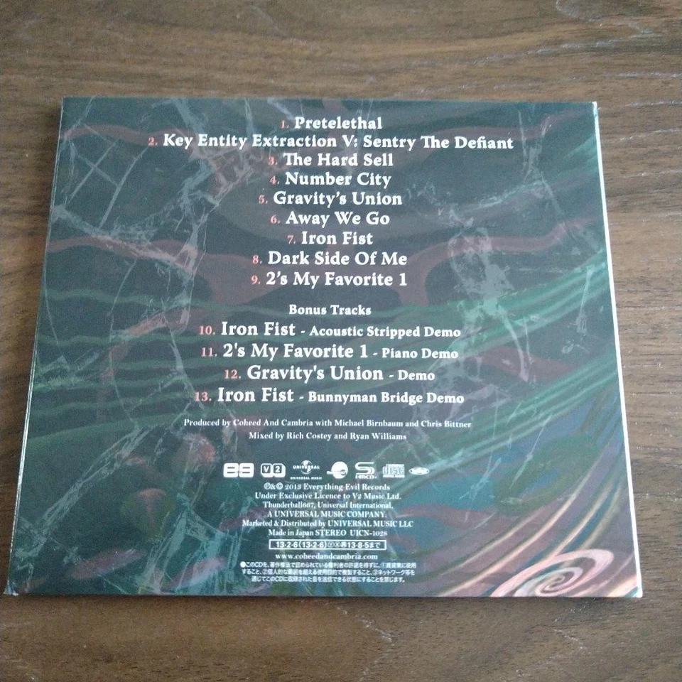 Coheed and Cambria The Afterman Chapter 2 Descend SHM-CD Japan Edit Obi - Image 2 of 4