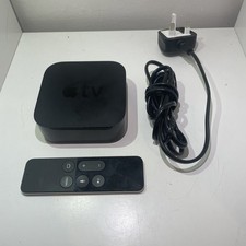 Apple TV 4th Generation HD 32GB Model A1625 Black Streaming Media Player