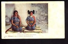 INDIAN indians MOKI mother and daughter